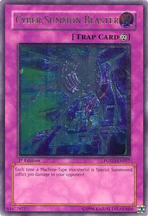 Image for Cyber Summon Blaster (UTR) (POTD-EN057) - YuGiOh