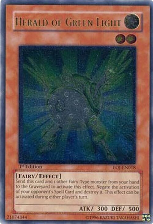 Image for Herald of Green Light (UTR) (EOJ-EN018) (EOJ) - YuGiOh