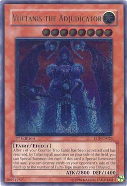 Image for Voltanis the Adjudicator (UTR) (EOJ-EN023) (EOJ) - YuGiOh