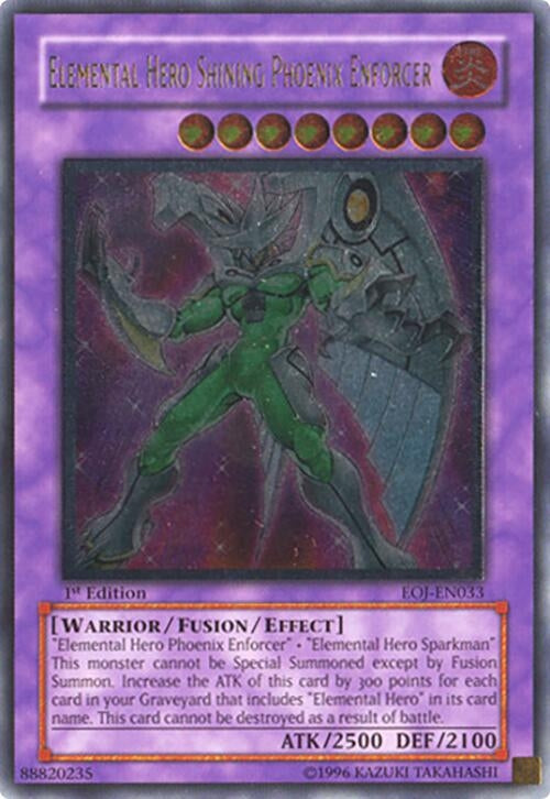 Image for Elemental Hero Shining Phoenix Enforcer (UTR) (EOJ-EN033) (EOJ) - YuGiOh