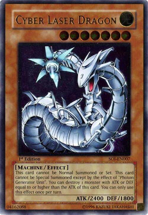 Image for Cyber Laser Dragon (UTR) (SOI-EN007) (SOI) - YuGiOh