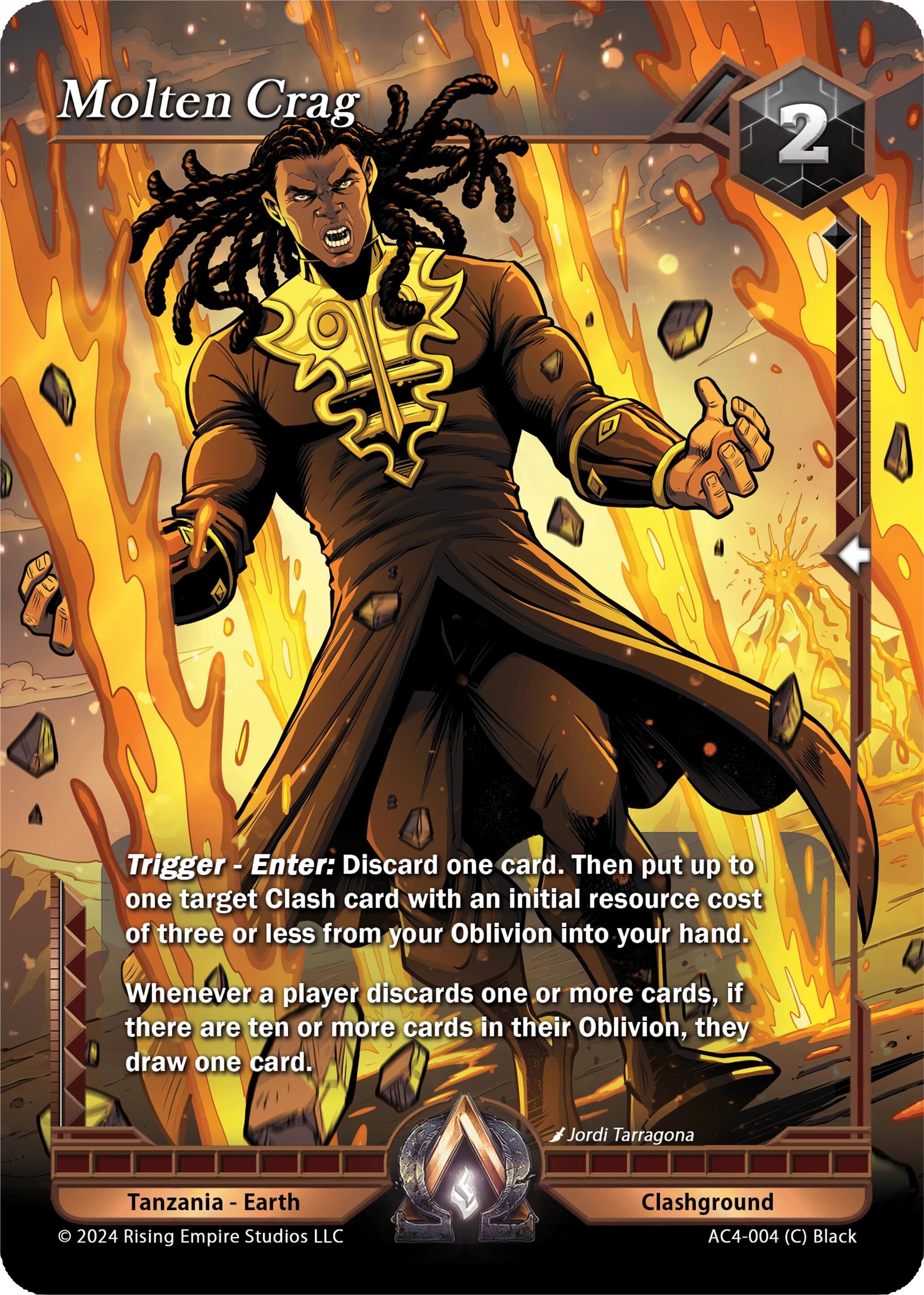 Image for Molten Crag (AC4-004) (Genesis Returns) - Alpha Clash