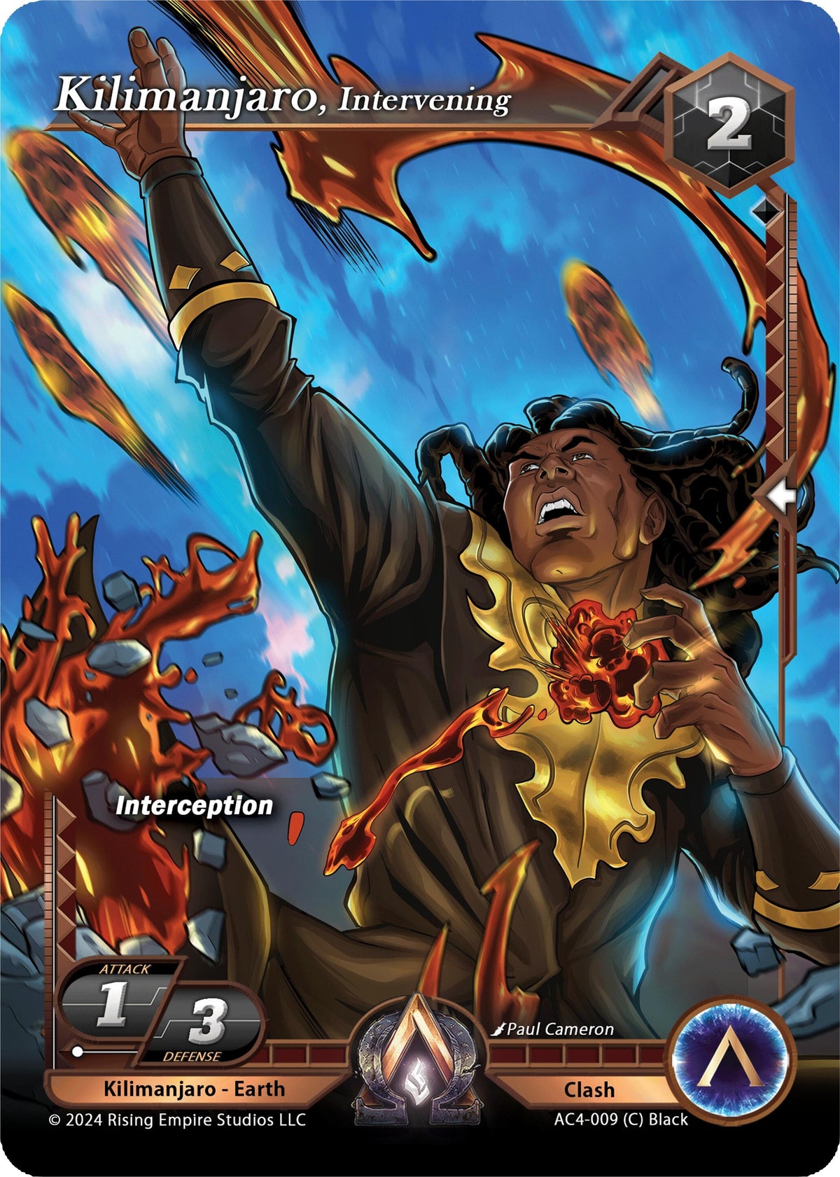 Image for Kilimanjaro, Intervening (AC4-009) (Genesis Returns) - Alpha Clash