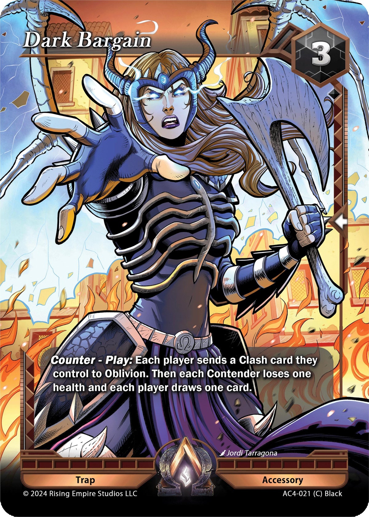 Image for Dark Bargain (AC4-021) (Genesis Returns) - Alpha Clash