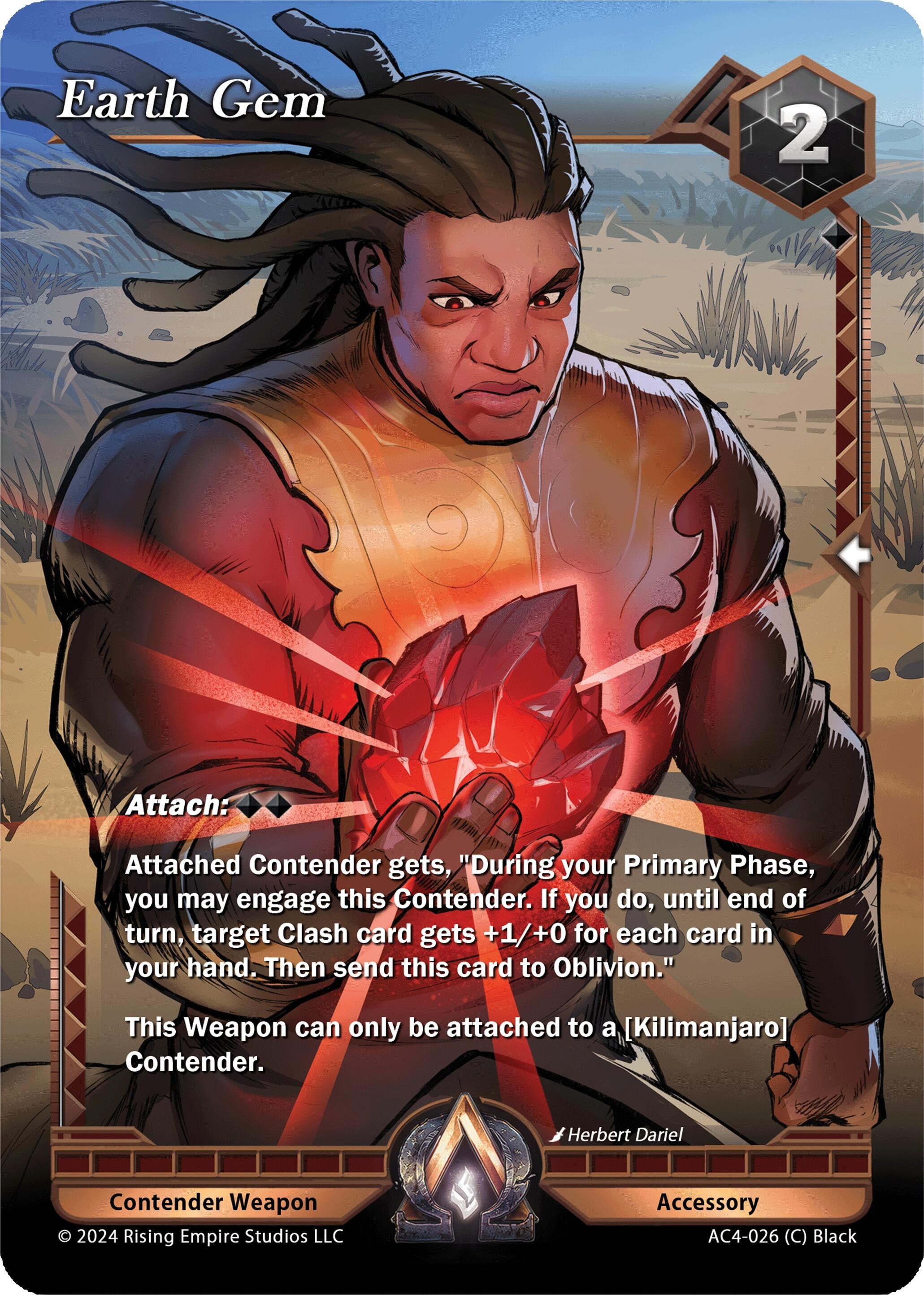 Image for Earth Gem (AC4-026) (Genesis Returns) - Alpha Clash
