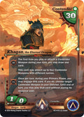 Image for Khagan, the Eternal Dragon (AC4-033) (Genesis Returns) - Alpha Clash