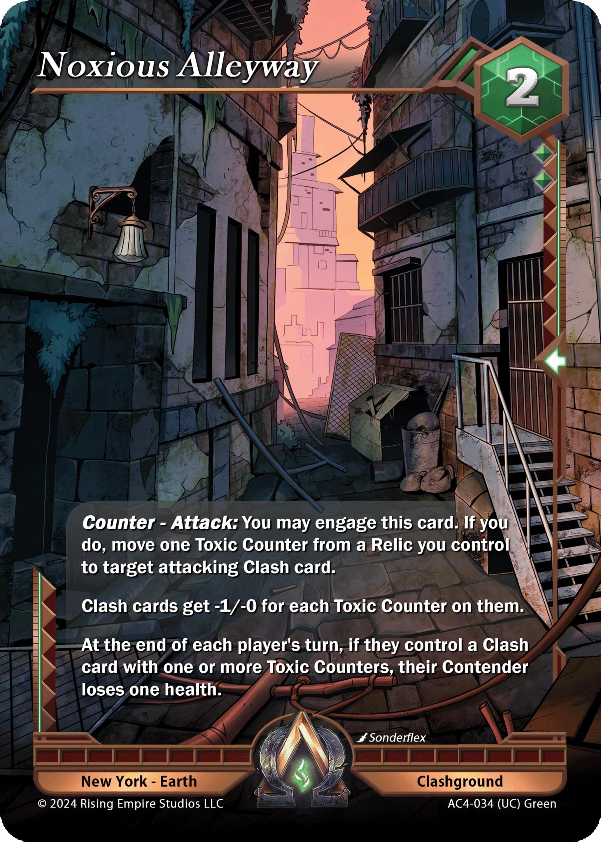 Image for Noxious Alleyway (AC4-034) (Genesis Returns) - Alpha Clash