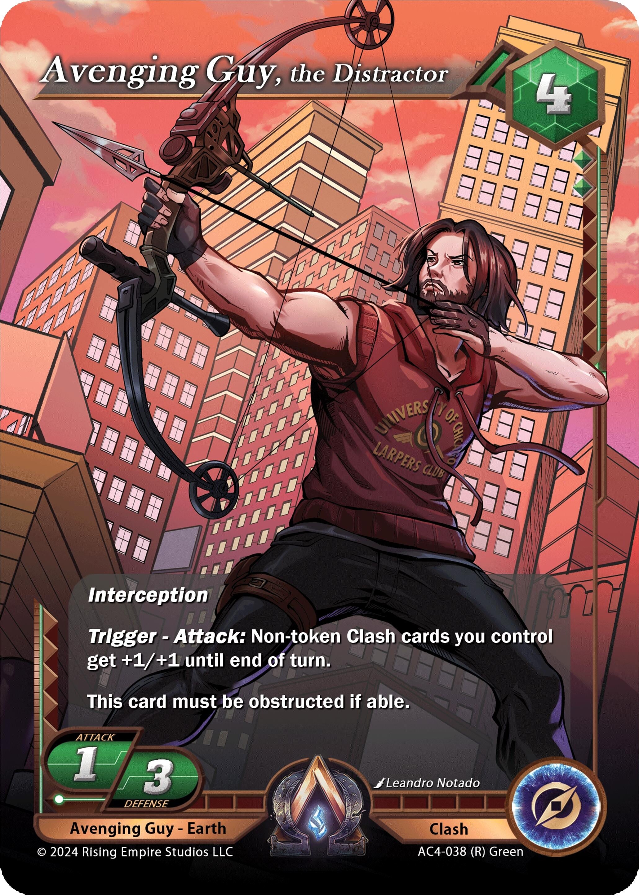 Image for Avenging Guy, the Distractor (AC4-038) (Genesis Returns) - Alpha Clash