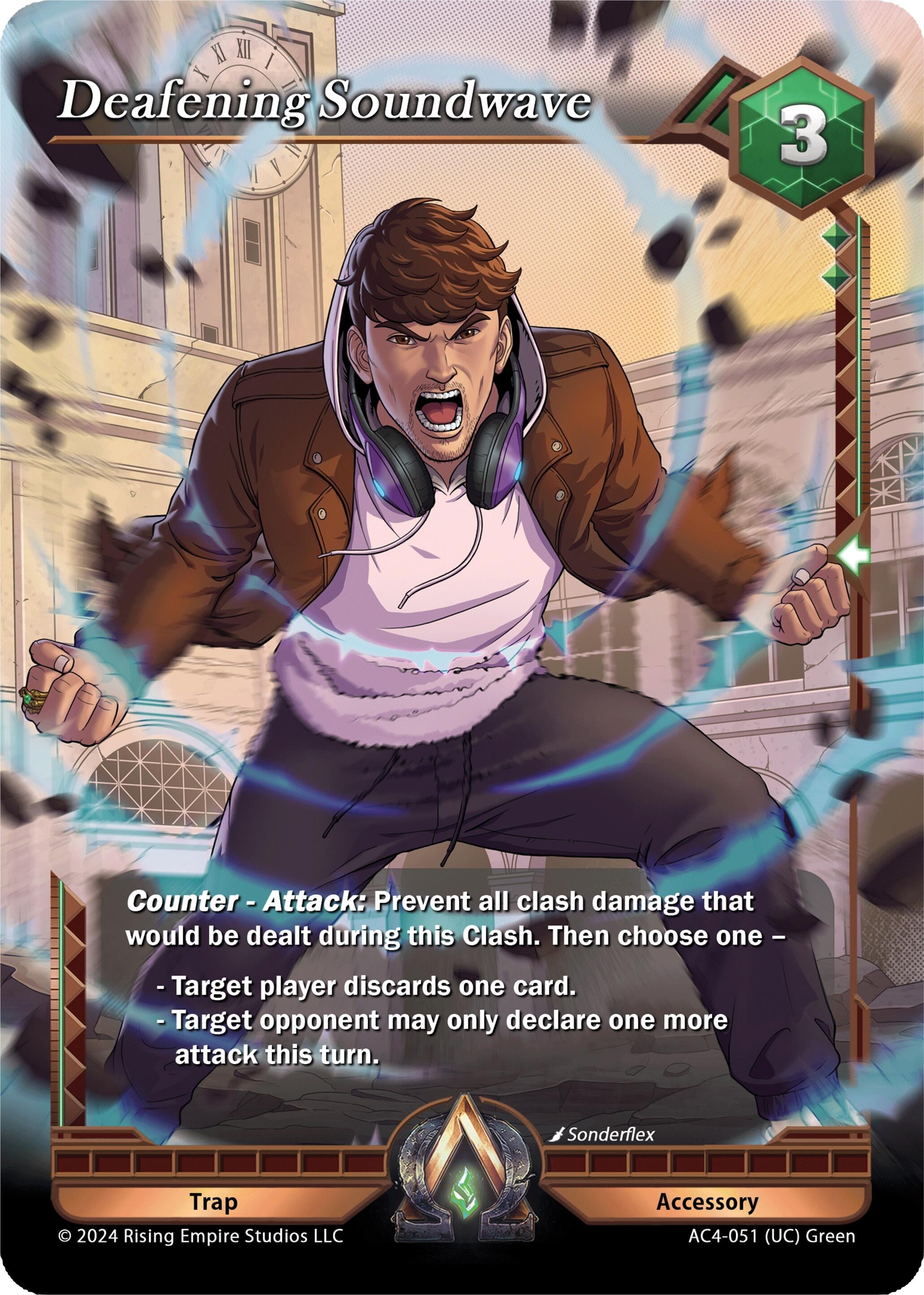 Image for Deafening Soundwave (AC4-051) (Genesis Returns) - Alpha Clash