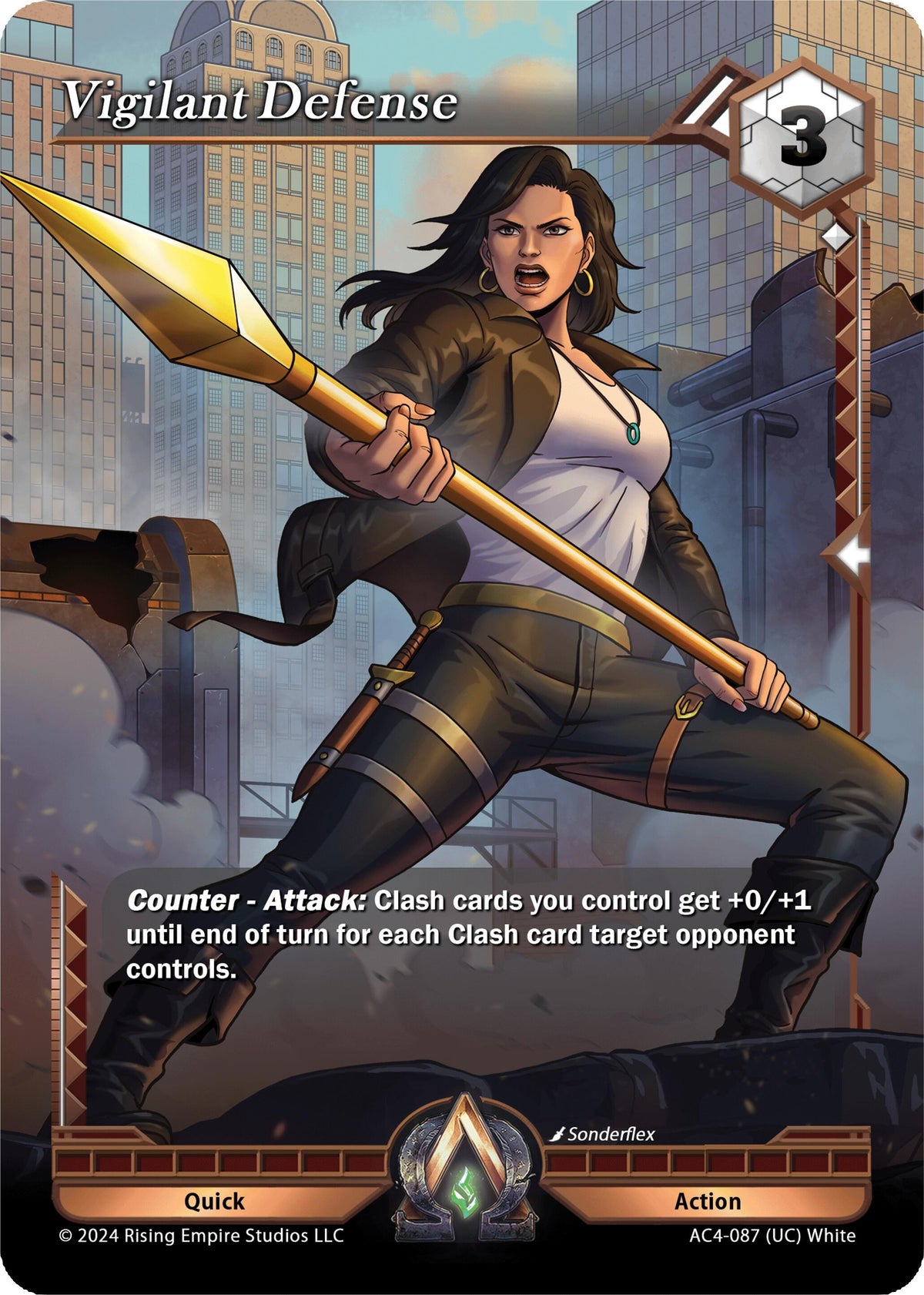 Image for Vigilant Defense (AC4-087) (Genesis Returns) - Alpha Clash