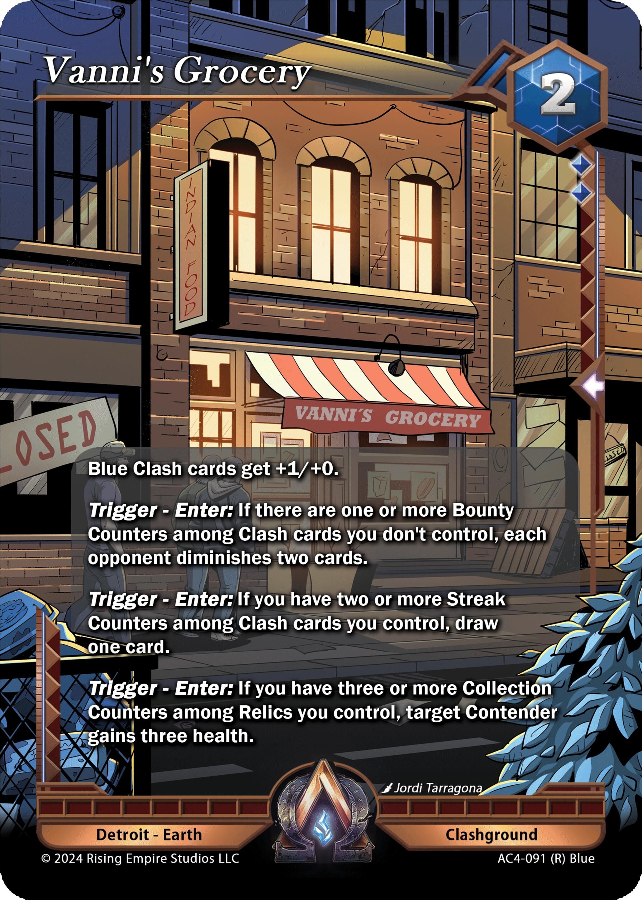 Image for Vanni's Grocery (AC4-091) (Genesis Returns) - Alpha Clash
