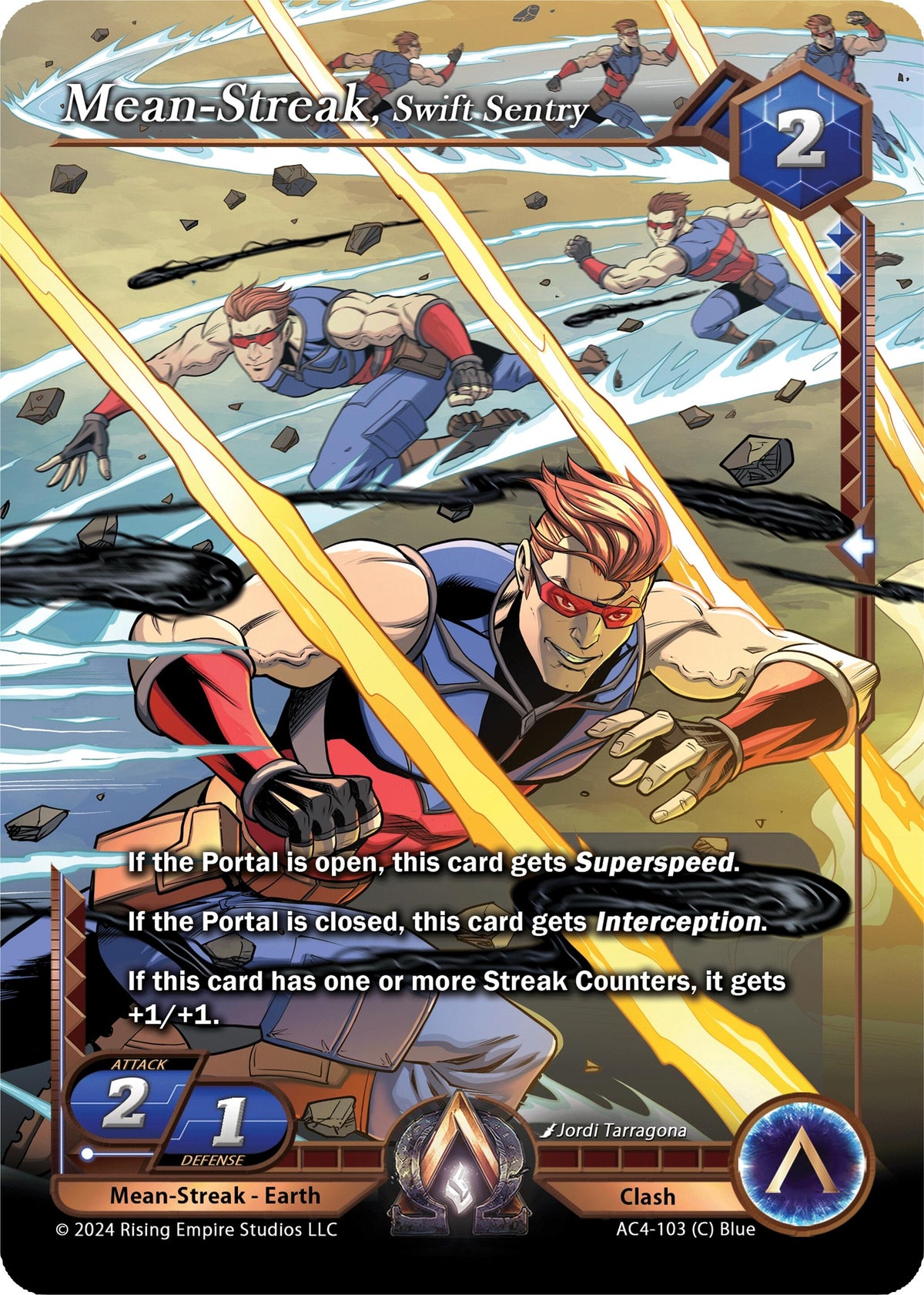 Image for Mean-Streak, Swift Sentry (AC4-103) (Genesis Returns) - Alpha Clash