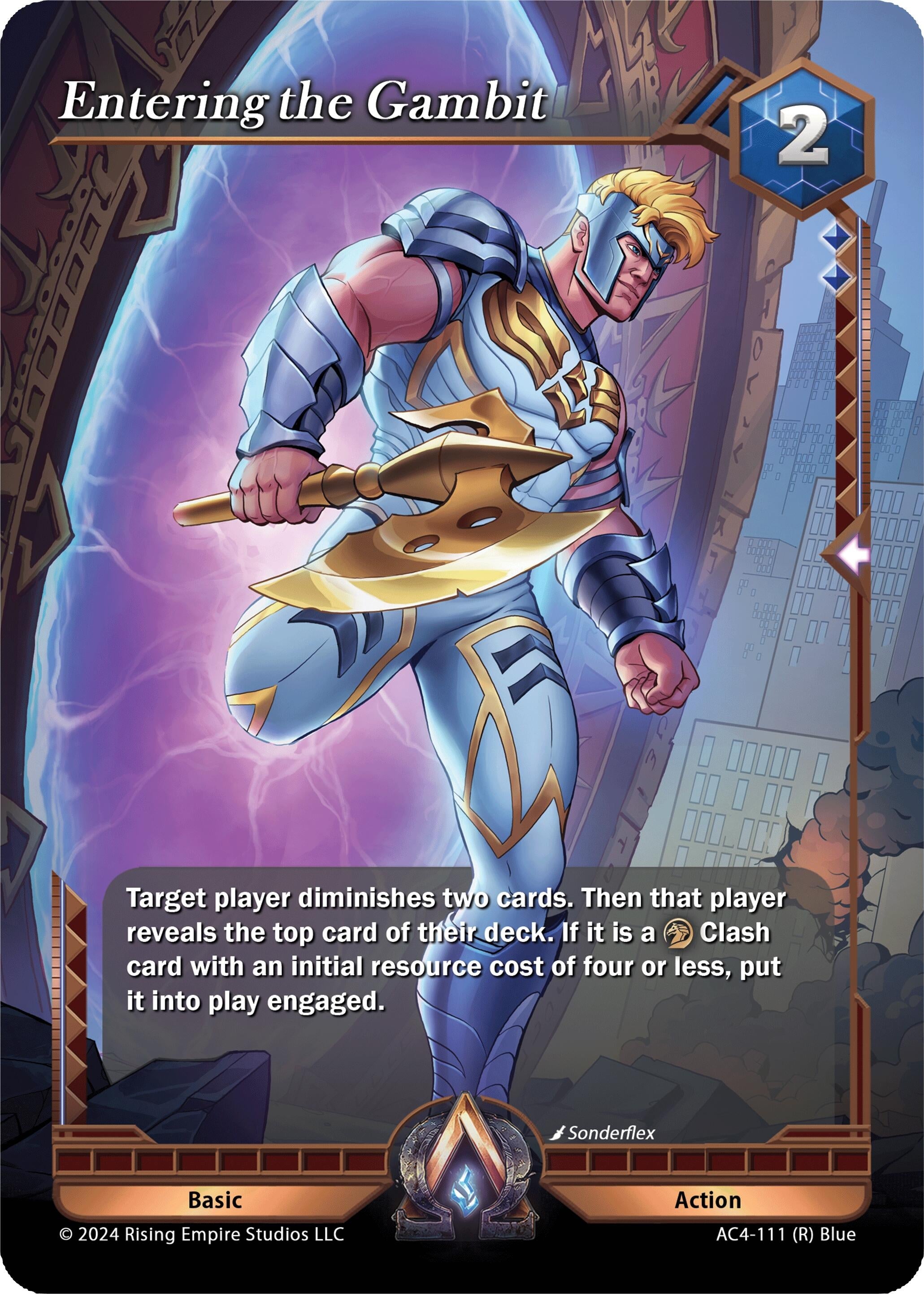 Image for Entering the Gambit (AC4-111) (Genesis Returns) - Alpha Clash