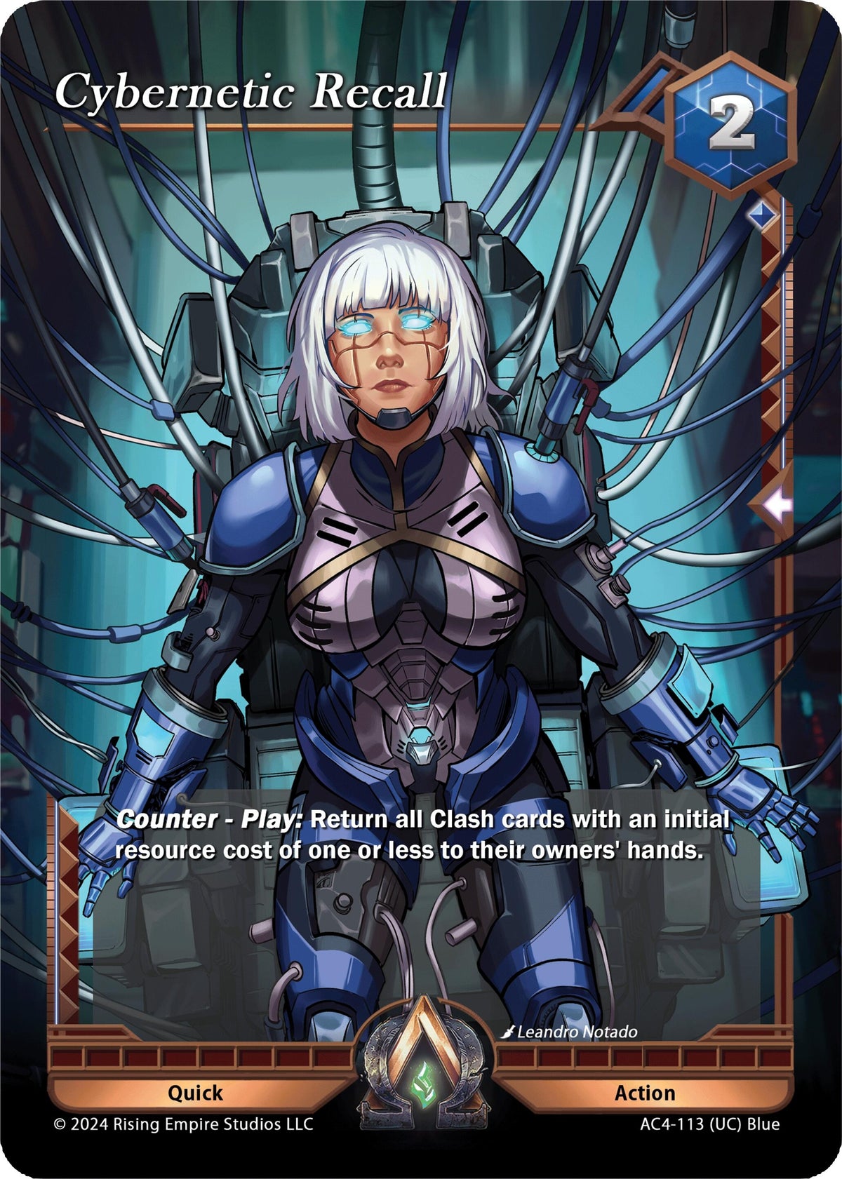 Image for Cybernetic Recall (AC4-113) (Genesis Returns) - Alpha Clash