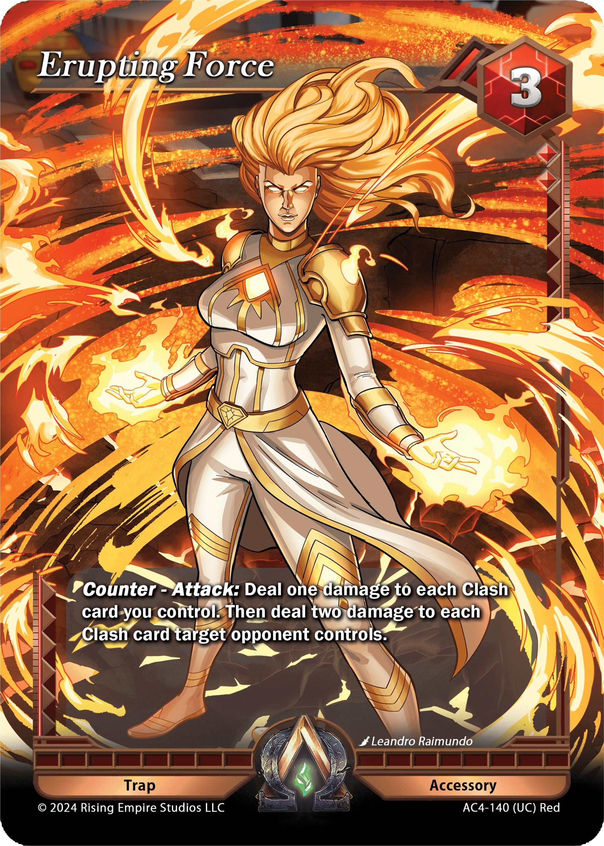 Image for Erupting Force (AC4-140) (Genesis Returns) - Alpha Clash
