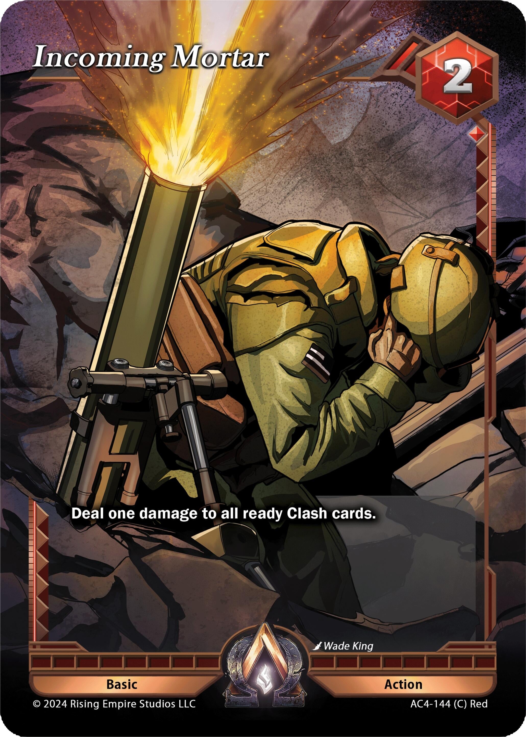 Image for Incoming Mortar (AC4-144) (Genesis Returns) - Alpha Clash