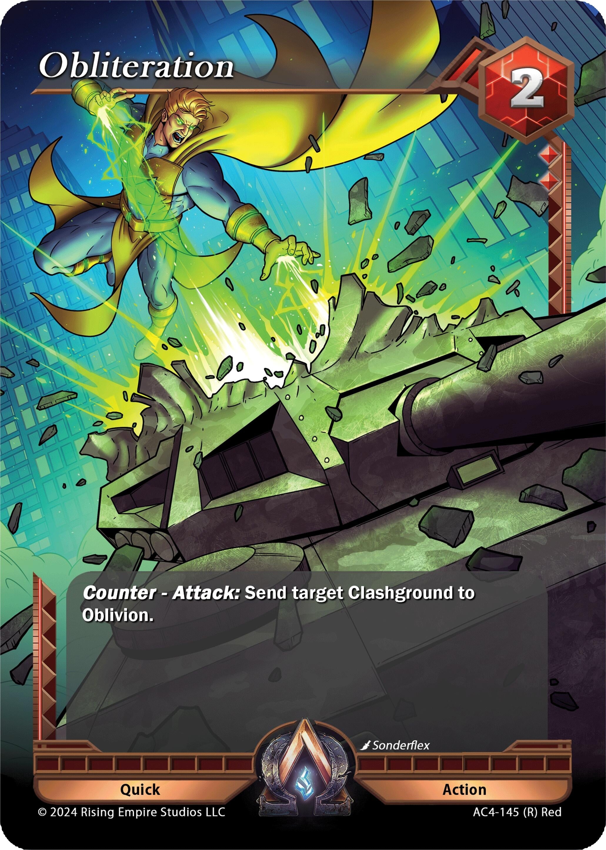 Image for Obliteration (AC4-145) (Genesis Returns) - Alpha Clash