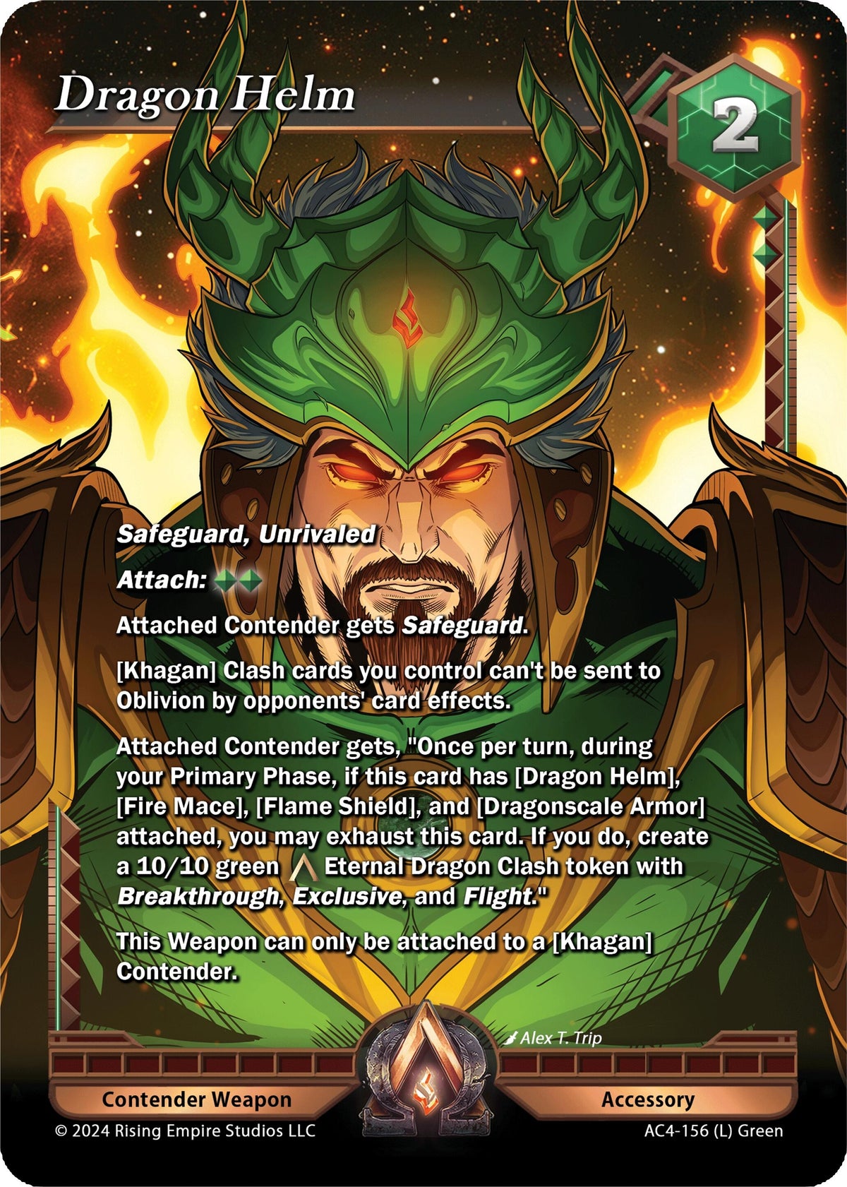 Dragon Helm (AC4-156) (Genesis Returns)