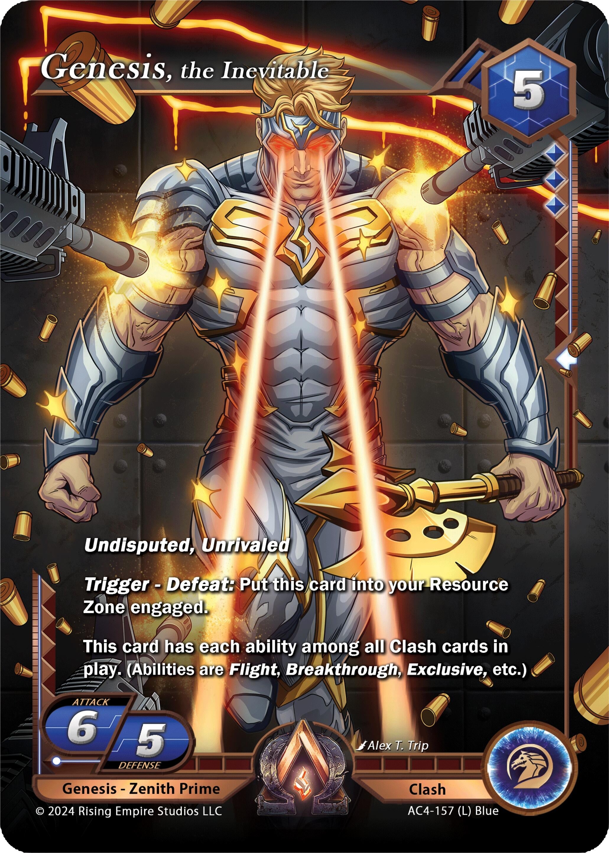 Image for Genesis, the Inevitable (AC4-157) (Genesis Returns) - Alpha Clash