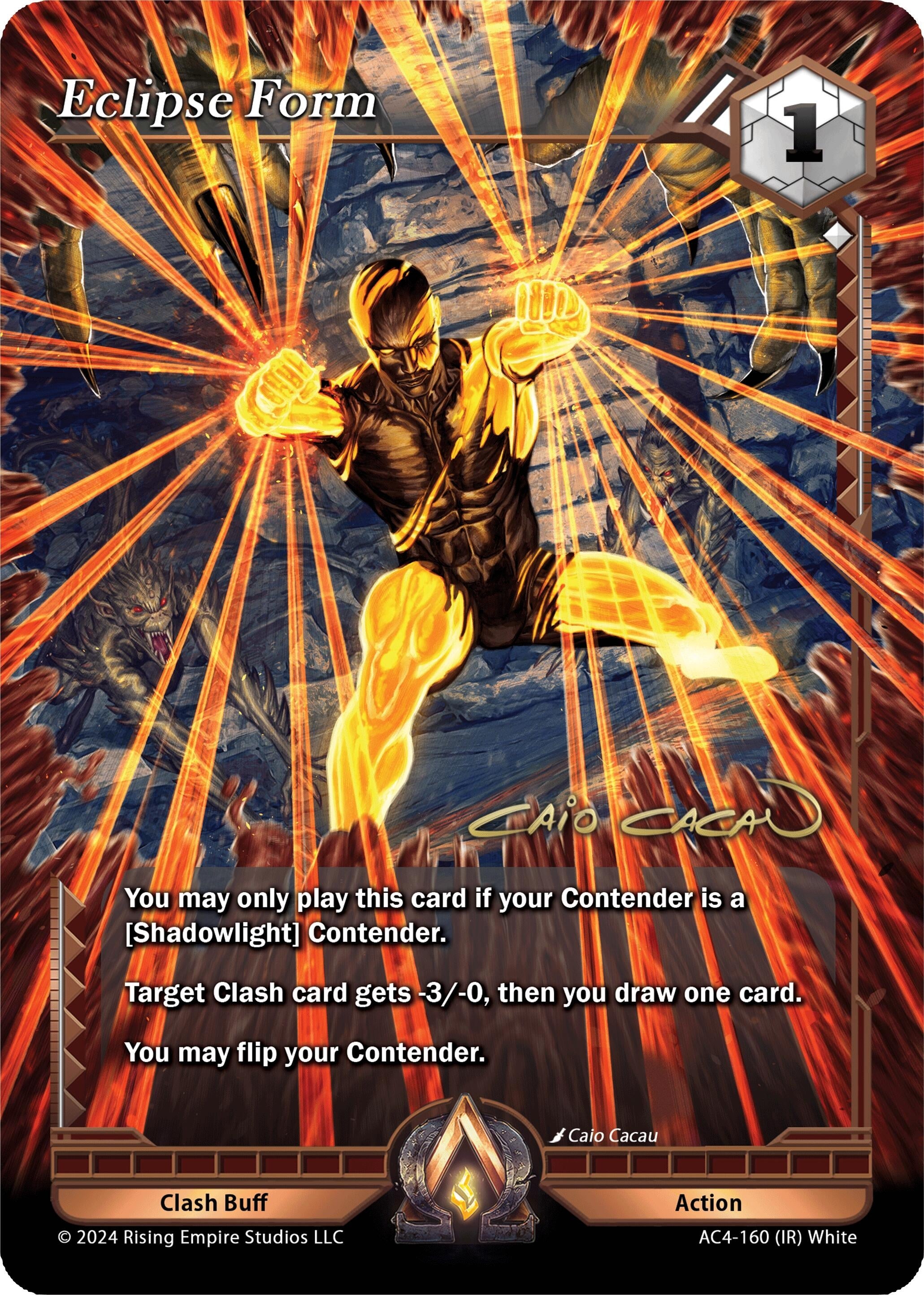 Image for Eclipse Form (Iconic Rare) (AC4-160) (Genesis Returns) - Alpha Clash