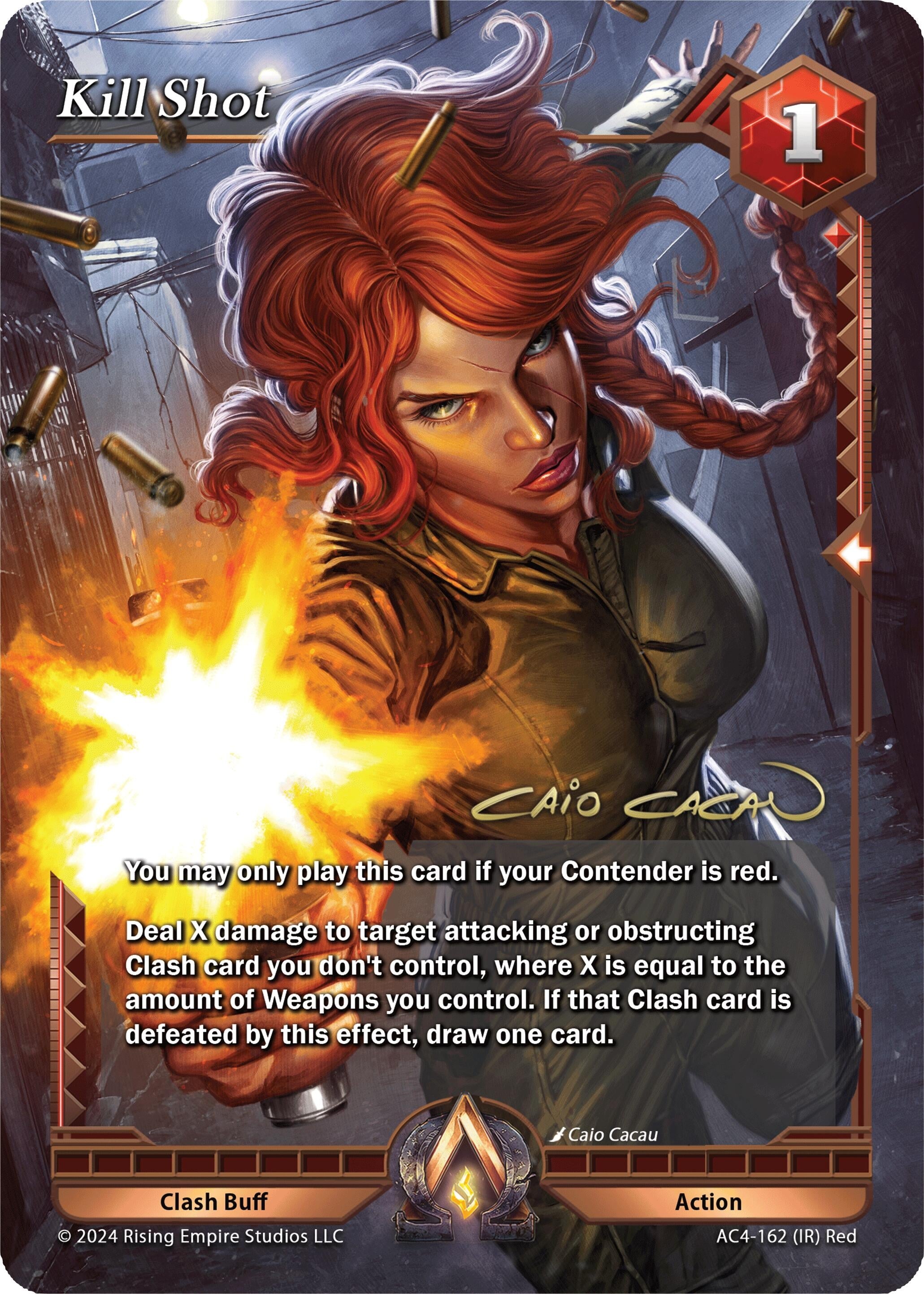Image for Kill Shot (Iconic Rare) (AC4-162) (Genesis Returns) - Alpha Clash