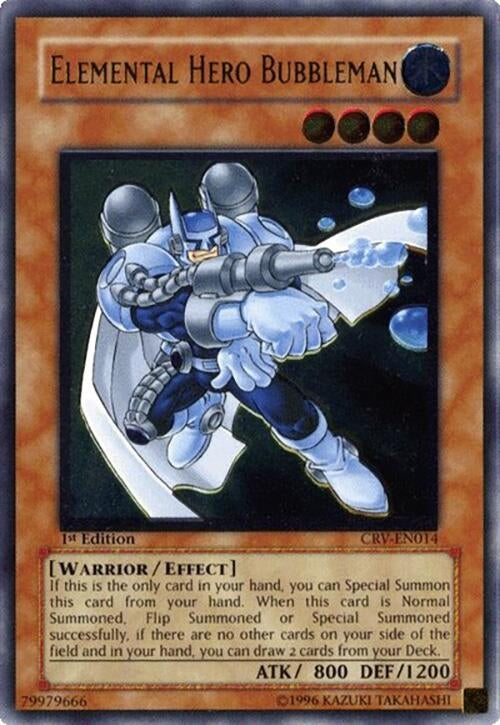 Image for Elemental Hero Bubbleman (UTR) (CRV-EN014) (CRV) - YuGiOh