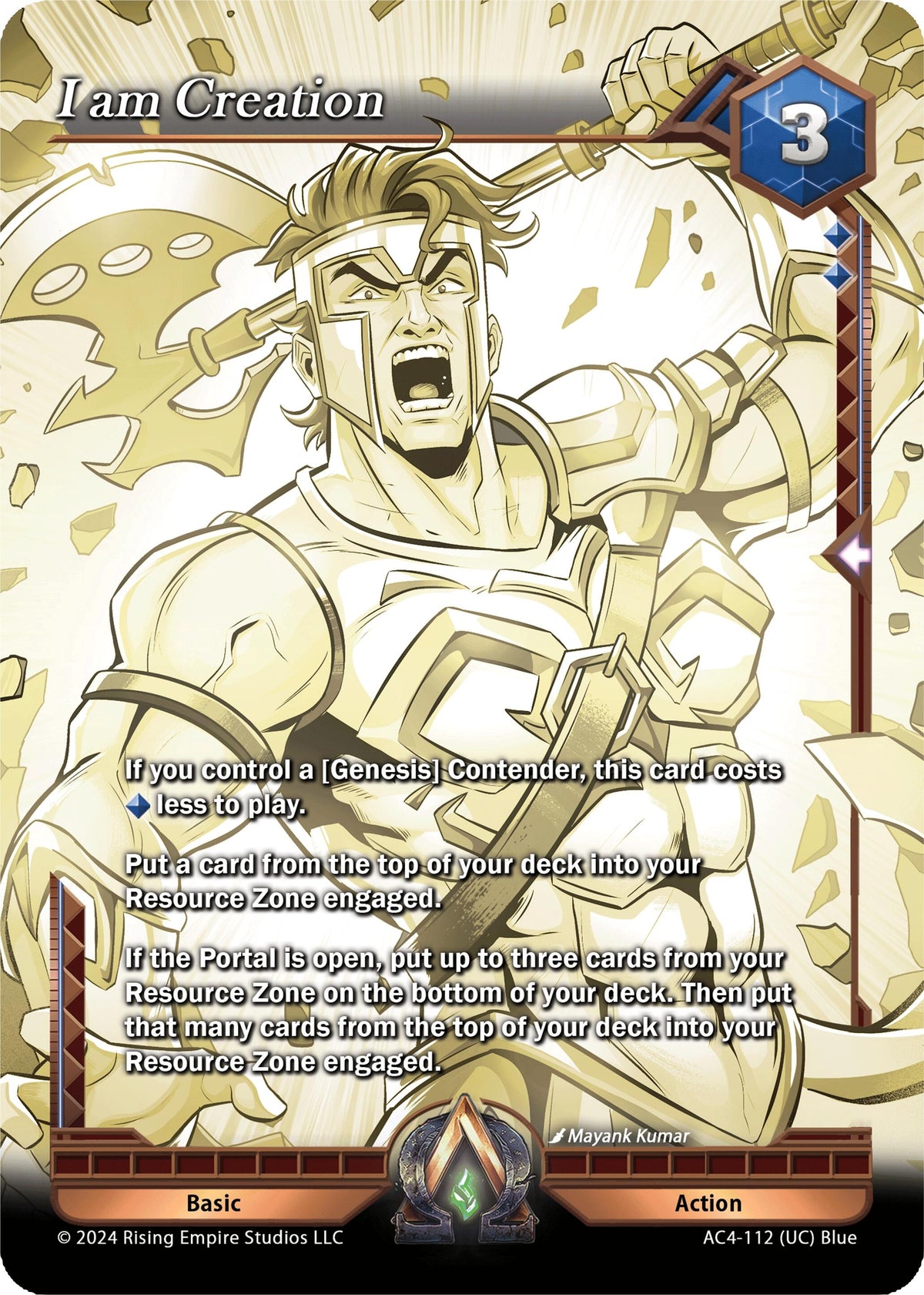 Image for I am Creation (Gold) (AC4-112) (Genesis Returns) - Alpha Clash