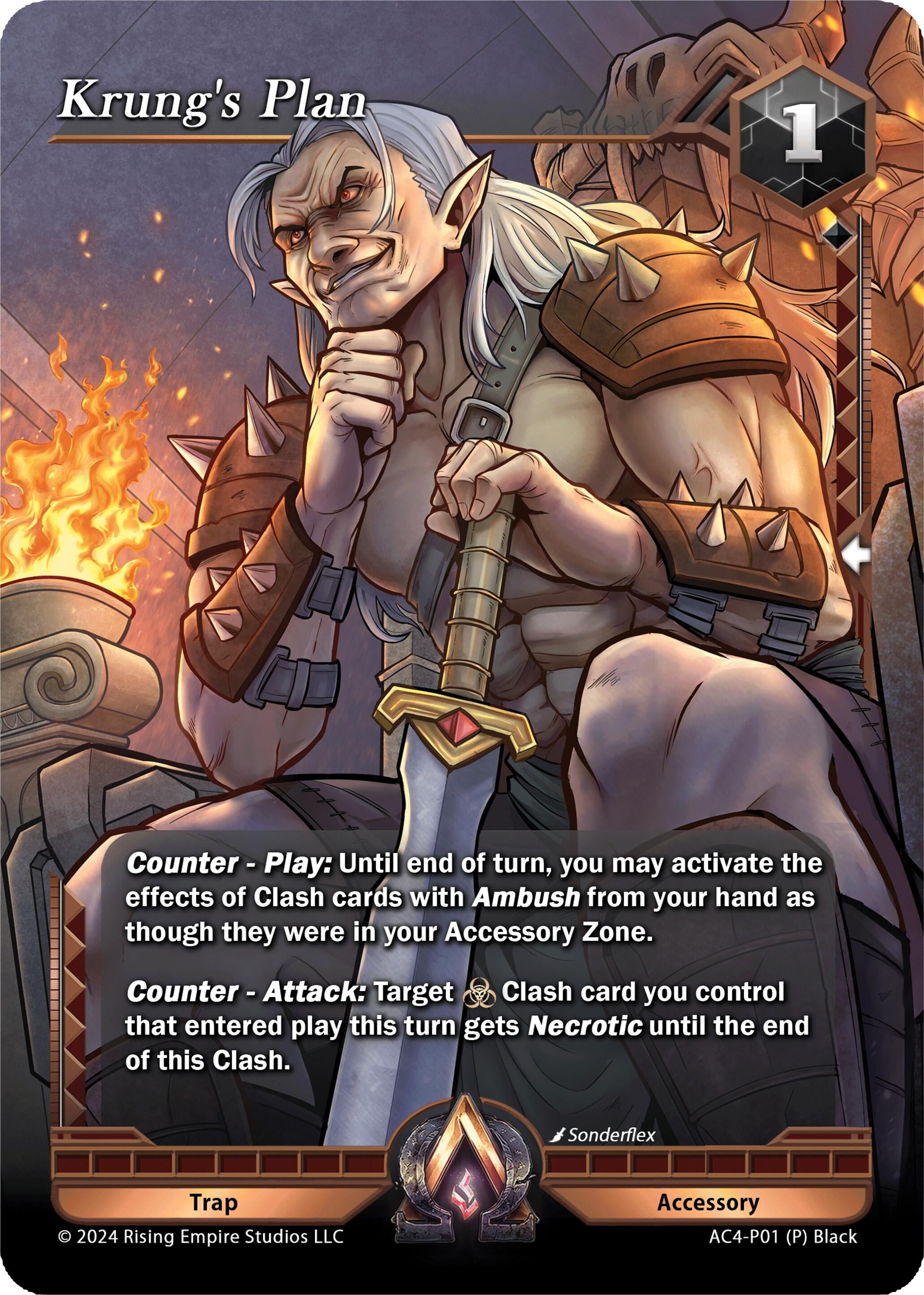 Image for Krung's Plan (AC4-P01) (Genesis Returns) - Alpha Clash