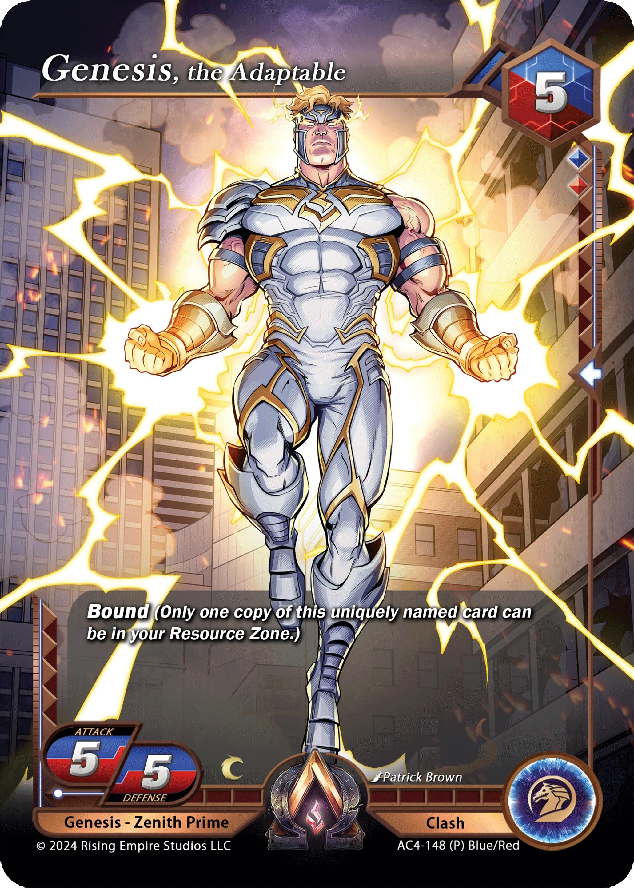 Image for Genesis, the Adaptable (Team Covenant Promo) (AC4-148) (Genesis Returns) - Alpha Clash