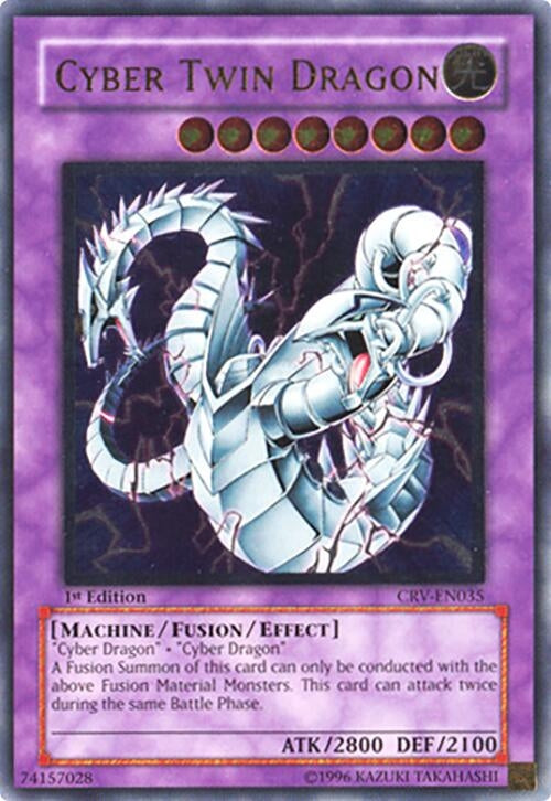 Image for Cyber Twin Dragon (UTR) (CRV-EN035) (CRV) - YuGiOh