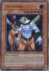 Image for Criosphinx (UTR) (TLM-EN013) (TLM) - YuGiOh