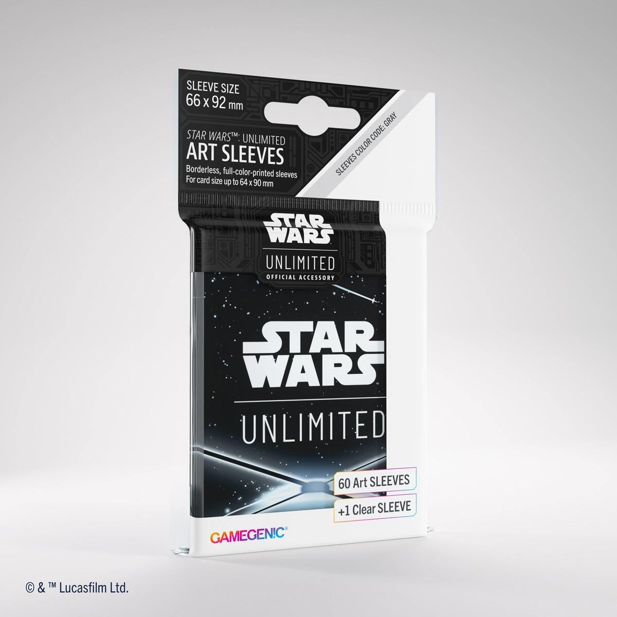Image for Star Wars: Unlimited Art Sleeves - Card Back Black - Card Sleeves