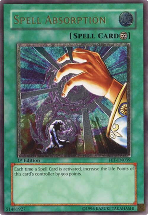 Image for Spell Absorption (UTR) (FET-EN039) (FET) - YuGiOh