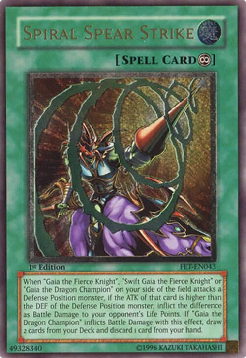 Image for Spiral Spear Strike (UTR) (FET-EN043) (FET) - YuGiOh