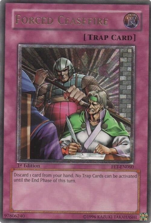 Image for Forced Ceasefire (UTR) (FET-EN060) (FET) - YuGiOh