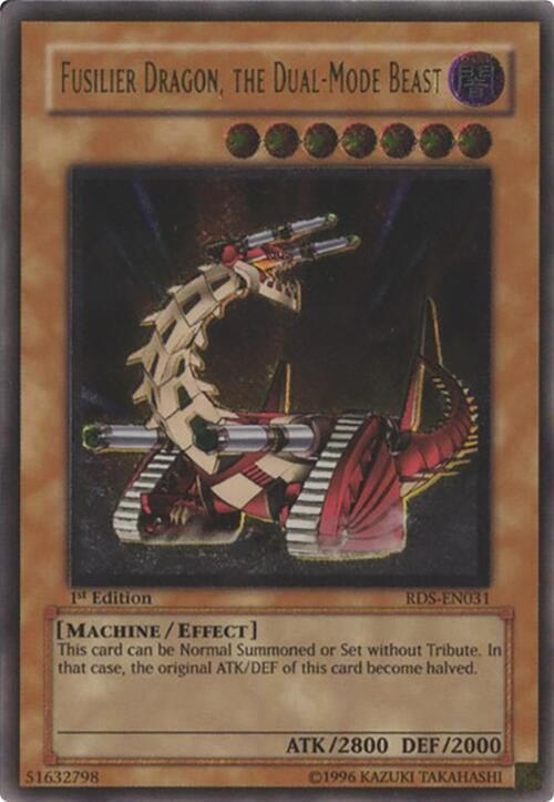 Image for Fusilier Dragon, the Dual-Mode Beast (UTR) (RDS-EN031) (RDS) - YuGiOh
