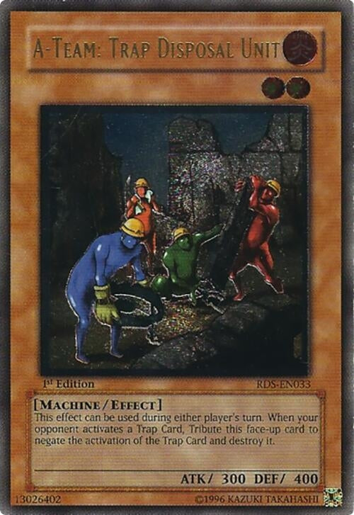Image for A-Team: Trap Disposal Unit (UTR) (RDS-EN033) (RDS) - YuGiOh