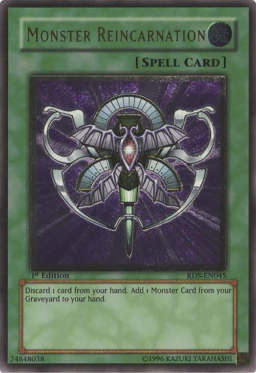 Image for Monster Reincarnation (UTR) (RDS-EN045) (RDS) - YuGiOh