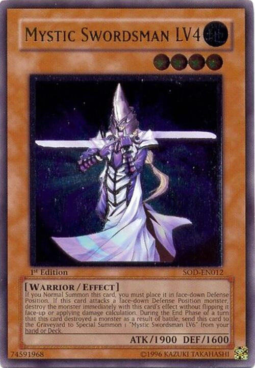 Image for Mystic Swordsman LV4 (UTR) (SOD-EN012) (SOD) - YuGiOh