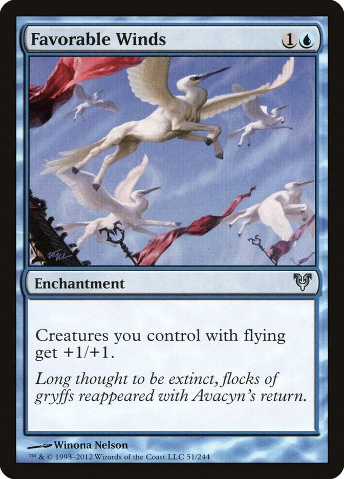 Image for Favorable Winds (51) (Avacyn Restored) - Magic: The Gathering