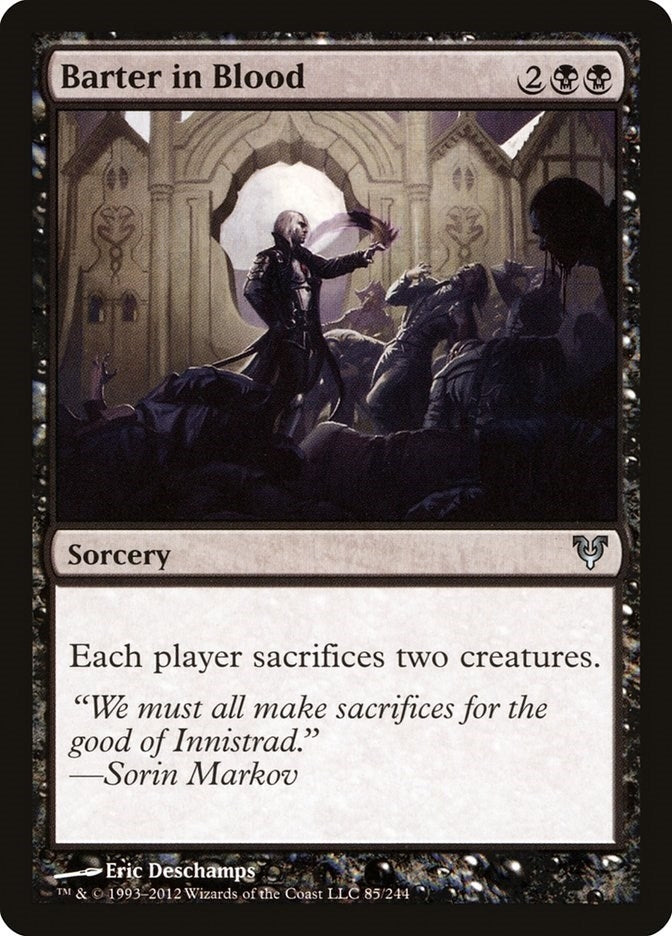 Image for Barter in Blood (85) (Avacyn Restored) - Magic: The Gathering