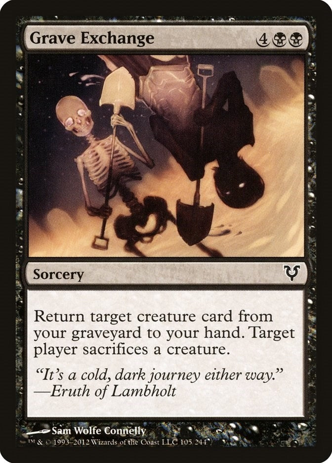 Image for Grave Exchange (105) (Avacyn Restored) - Magic: The Gathering