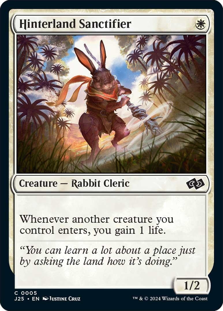 Image for Hinterland Sanctifier (5) (Foundations Jumpstart) - Magic: The Gathering