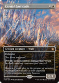 Image for Crystal Barricade (Borderless) (296) (Foundations) - Magic: The Gathering