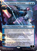 Image for Kaito, Cunning Infiltrator (Borderless) (Mana Foil) (418) (Foundations) - Magic: The Gathering
