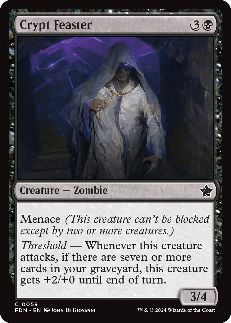 Image for Crypt Feaster (59) (Foundations) - Magic: The Gathering