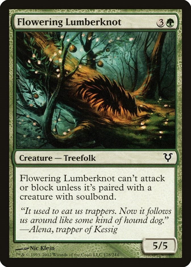 Image for Flowering Lumberknot (178) (Avacyn Restored) - Magic: The Gathering