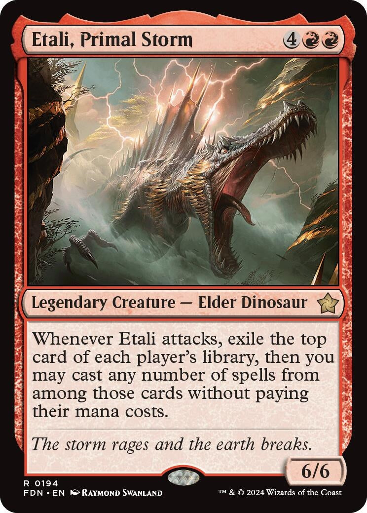 Image for Etali, Primal Storm (194) (Foundations) - Magic: The Gathering