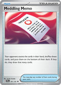 Image for Meddling Memo (181/191) (SSP) - Pokemon