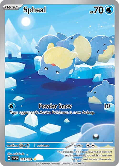 Image for Spheal (199/191) (SSP) - Pokemon